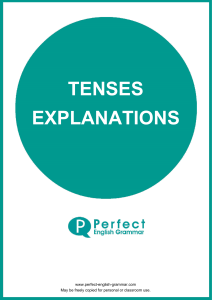 tenses-explanations