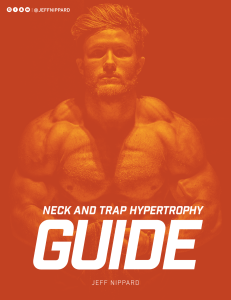 Neck And Trap Guide by Jeff Nippard