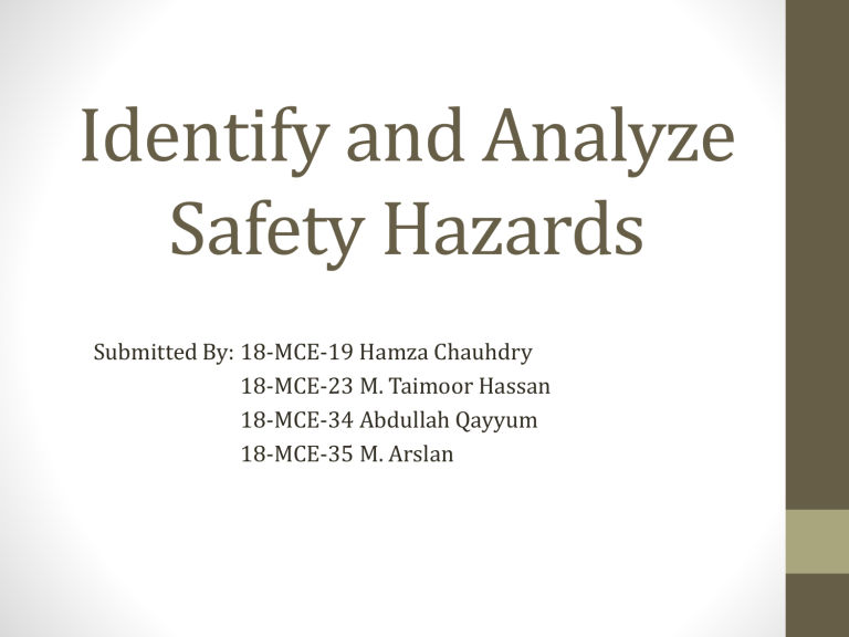 What Is Hazard Control Quizlet