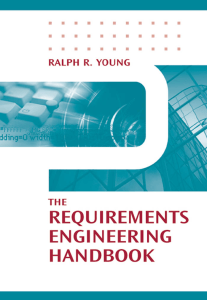 The Requirements Engineering Handbook by Ralph R. Young