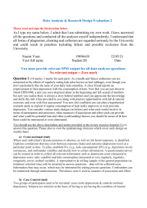 Data Analysis & Research Design Evaluation Assignment