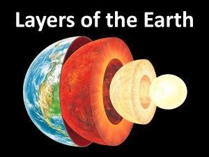 layers of the earth powerpoint