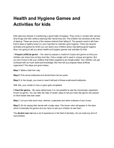 Health and Hygiene Games and Activities for kids