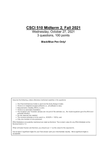 CS 510 2021 Midterm 2.Solutions