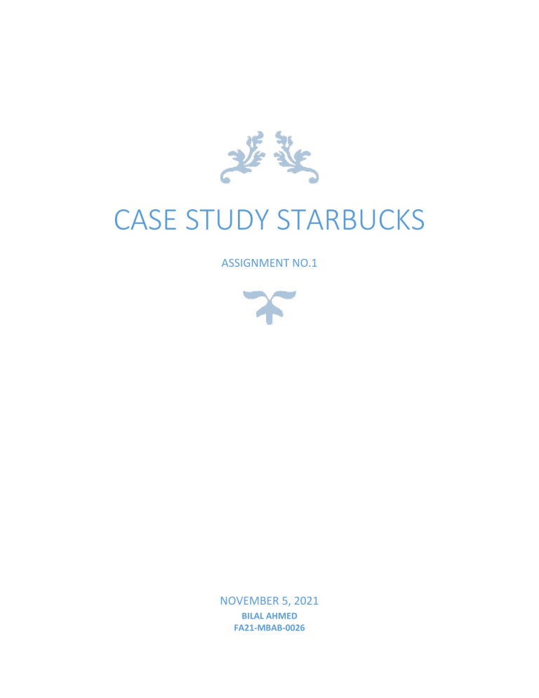 case study on hrm of starbucks