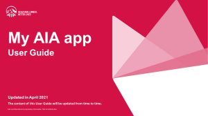 My AIA App User Guide 050421