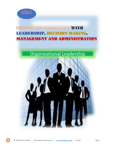 CFLM Org.Leadership