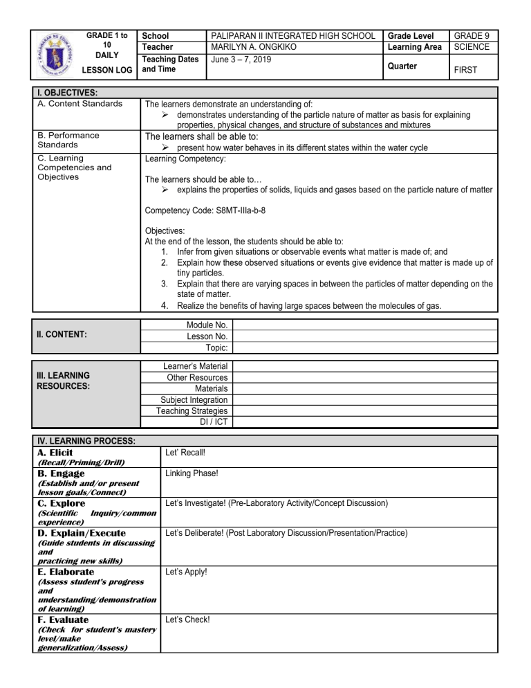 409600649 7E s Lesson Plan Template