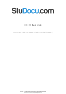 EC120 Test Bank