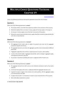 Economics 5 MCQ C19