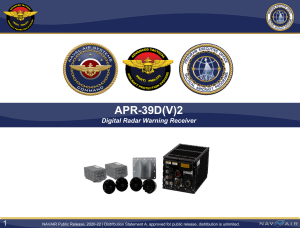 APR-39D(V)2 Digital Radar Warning Receiver