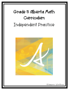 AlbertaMathIndependentPracticeGrade5-1