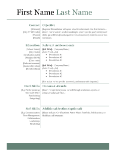 high-school-resume-template