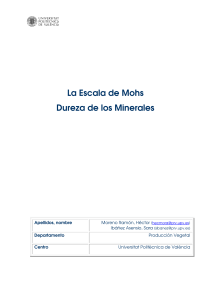 Moreno;Ibañez - La Escala de Mohs Dureza de los Minerales