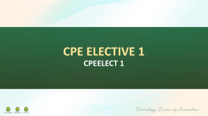 CPEELECT 1 Module 2