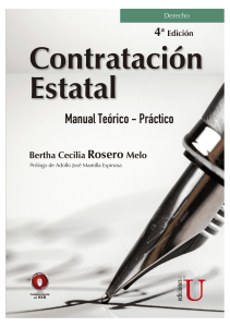 Contratación estatal. Manual teórico – práctico. 4ª. Edición