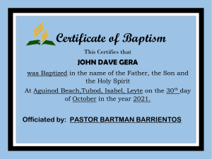 Certificate of Baptis2