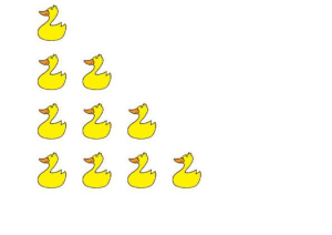 Maths duck mats
