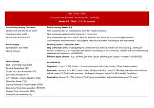 Program economics yr 7