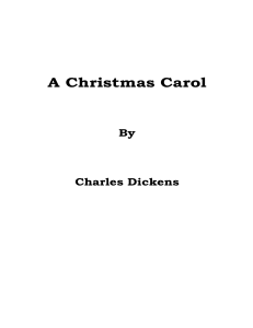 A Christmas Carol Teacher's Copy Annotated
