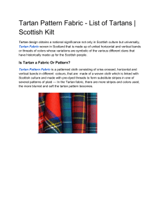 Tartan Upholstery Fabric - List of popularTartans   Scottish Kilt