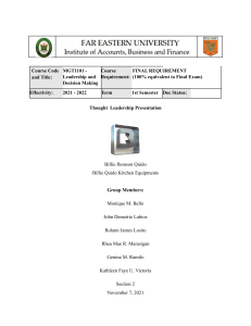 GROUP-4 MGT1101-FR THOUGHT-LEADERSHIP-PRESENTATION