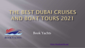 The BEST Dubai Cruises and Boat Tours 2021