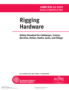 ASME B30.26 Rigging Hardware