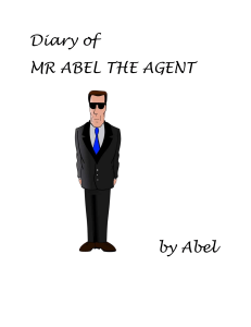 Diary of Abel The Agent