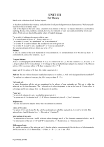 UNIT-III Mathematical Foundations of Computer Science