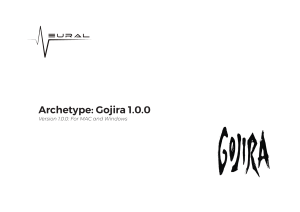 Archetype Gojira v1.0.0