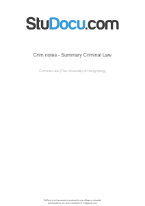 (Done)crim-notes-summary-criminal-law