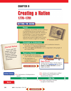Creating a Nation Chapter