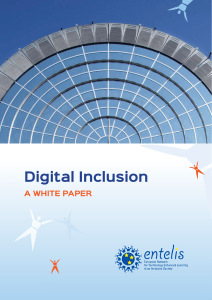 Digital Inclusion White Paper: Technology & Accessibility