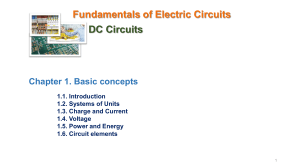 Linear Circuit - Basic concepts