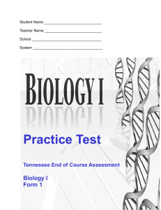 Biology EOC Review 2