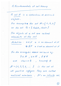 Lecture 1 Math