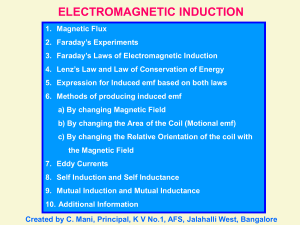 1 electromagnetic induction