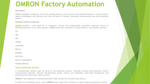OMRON Factory Automation