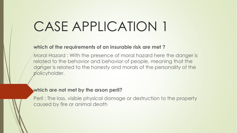 assignment definition for insurance