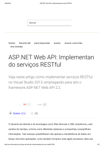 Web API - Artigo 2