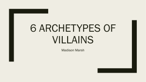 6 Archetypes of villains