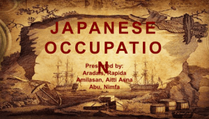 (PH) JAPANESE OCCUPATION
