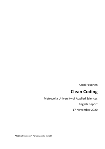 Clean Coding1.2