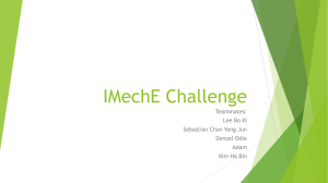 IMechE Challenge