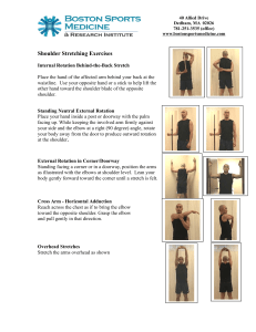 shoulder stretching exercises