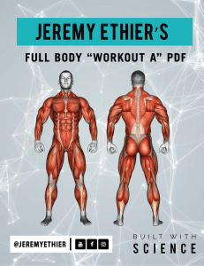 FULL BODY “WORKOUT A” PDF