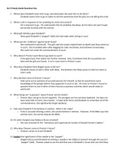Act II Study Guide Question Key