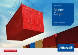 Allianz Marine Cargo Product information