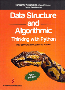 Data Structure and Algorithmic Thinking with Python  Data Structure and Algorithmic Puzzles ( PDFDrive )